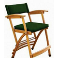 Deluxe 28" Bamboo Mid Hollywood Director Chair